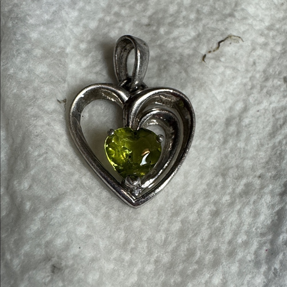 Silver Heart shaped Pendant